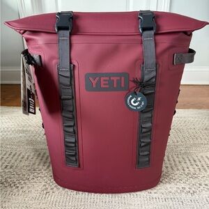 Brand New YETI Hopper M20 Backpack Cooler – Wine Color – With Tags